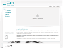 Tablet Screenshot of jfmnet.com